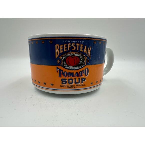 Campbells BEEFSTEAK Tomato Soup Cup/1994 Pre-Owned Great Condition - Picture 1 of 3